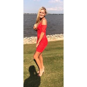 Guess Womens Marcy A-Line Bodycon Dress